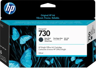 Obrázek produktu pro HP 730      Mattschwarz         Tintenpatrone 130ml