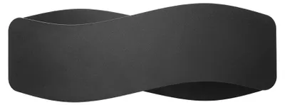Produktbild von Wandlampe Metall G9 B: 40 cm Up Down Schwarz 2-flammig Modern Wandleuchte