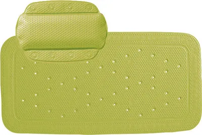 Produktbild von Wanneneinlage Nackenkissen Calypso Set 2-teilig, Rot, grün, blau