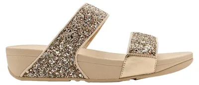 Productafbeelding van FitFlop - "Lulu" damespantoffels, meerkleurig, model HD248 (maat 37 EU) (Platino/Zilver)