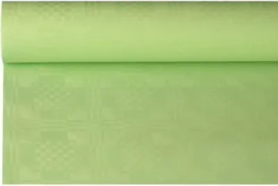 Zdjęcie produktu dla PAPSTAR obrus z adamaszku (szer.) 1,2 x (dł.) 8 m, pastelowa zieleń Papierowy obrus z wytłoczonym adamaszkiem, grubość: 42 g/m² - 1 sztuka (18600)