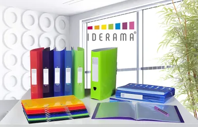 Produktbild von Exacompta 85770E Sichtmappe Iderama (aus PP, robust, mit 40 Hüllen, ideal für Do