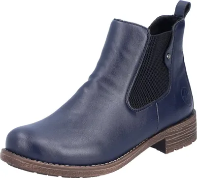 Produktbild von Rieker Chelsea Boots - Blau Kunstleder : 42 : Normal Größe: 42 Weite: Normal