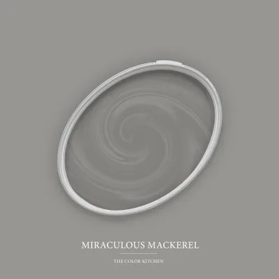 Obrázok produktu pre Farba steny sivá matná | Farba kuchyne Miraculous Mackerel | Exkluzívna interiérová disperzná farba | 2,5 litra
