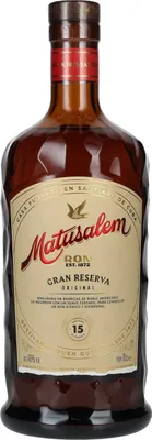 Image de Ron Matusalem 15 Solera Gran Reserva Rum 40% Vol. 0,7l