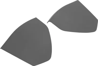 Image de 1 paire de revêtements de porte avant en plastique ABS 2117270148 gauche droite pour Mercedes Classe E W211 2003-2009