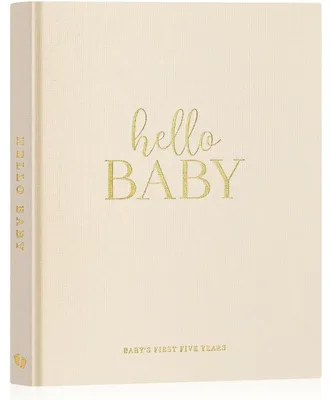 Produktbild von Babytagebuch für die ersten 5 Jahre, Leinen Hardcover, 154 Seiten, Beige