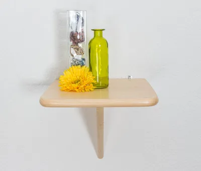 Produktbild von Hängeregal / Wandregal Kiefer massiv Vollholz natur 016 - Abmessung 30 x 30 x 24 cm (H x B x T)