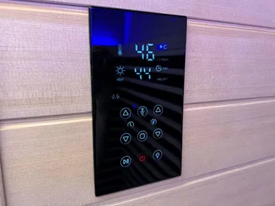 Obrázek produktu pro Infrasauna pro 1 osobu s plným spektrem a nízkým EMF domácí sauny