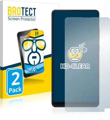 Produktbild von 2x Für Xiaomi Mi Mix 2S Schutzfolie BROTECT Displayschutz Display Schutz Folie Klar Transparent