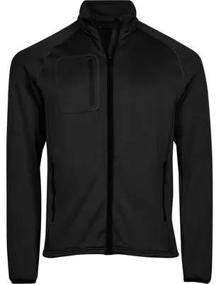 Produktbild von Tee Jays - Fleecejacke für Herren FK1253 (3XL) (Schwarz)