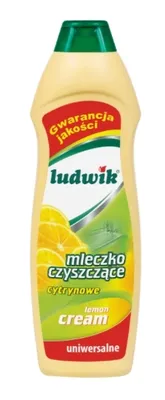 Zdjęcie produktu dla Ludwik, Mleczko czyszczące, cytrynowe, 660g