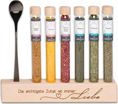 Produktbild von Die wichtigste Zutat ist immer Liebe - Gewürzset