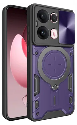 Produktbild von Techsuit - CamGuard Pro Hülle für Oppo Reno13 Pro - violett
