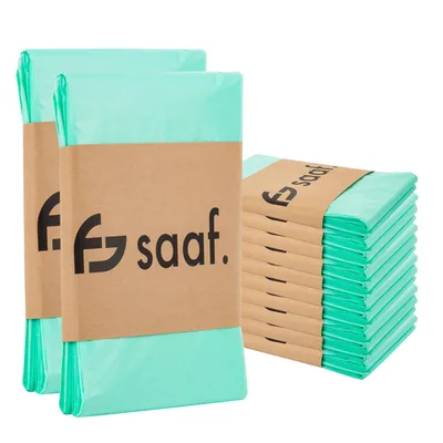 Produktbild von Saaf Windeleimer Nachfüllfolie geeignet Korbell (12er Pack) – Parfümiert, für 15/16L Windeleimer