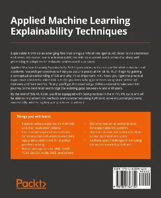 Produktbild von Applied Machine Learning Explainability Techniques