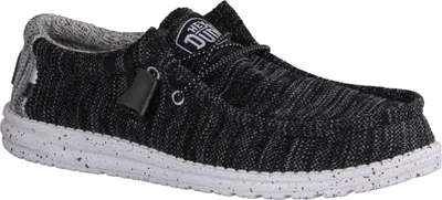 Produktbild von Hey Dude Wally Stretch Mix Herren, Slip On, Sneaker, Textil/Stretch, Schwarz - Herrenschuhe Sneaker / Schnürschuh, Schwarz