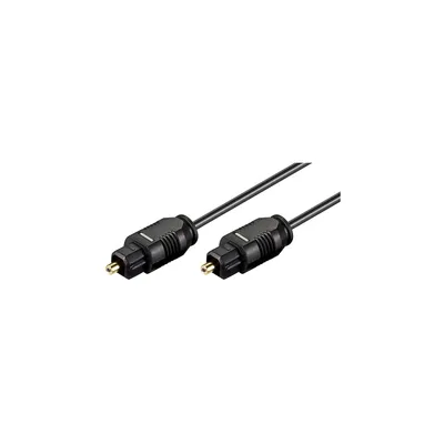 Productafbeelding van goobay Glasvezelkabel, Toslink-connector naar Toslink-connector, 2,2 mm, zwart, 1 meter
