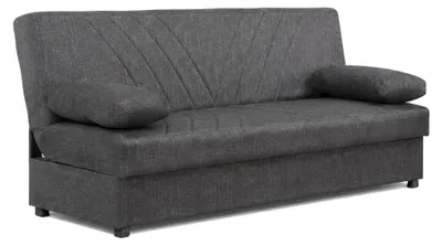 Produktbild von Apicella - Schlafsofa 3-Sitzer, 181x81 cm Braun, Stauraum