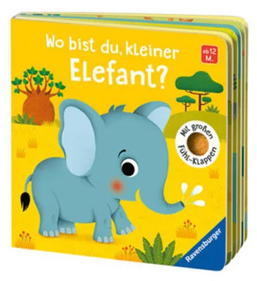 Produktbild von Wo bist du, kleiner Elefant?