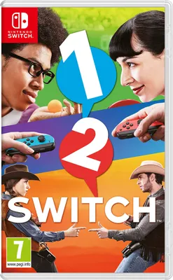 Zdjęcie produktu dla Nintendo 1-2-Switch, Nintendo Switch, E10+ (powyżej 10 lat), Nośnik fizyczny