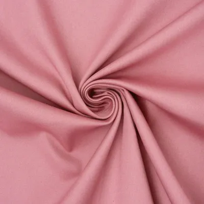 Produktbild von Stoff Meterware Baumwolle Satin Elasthan rosa 1,45m