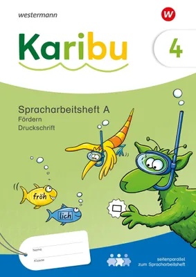 Produktbild von Karibu. Spracharbeitsheft Fördern 4 (A)