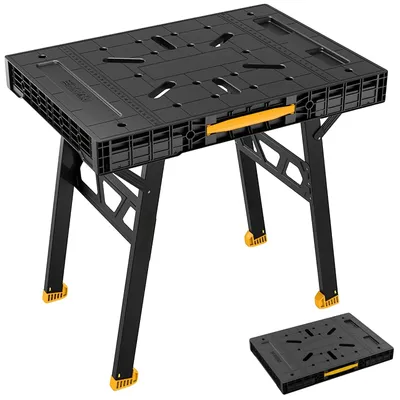 Obrázek produktu pro Pracovní stůl, vysoká nosnost, přenosný design, černý