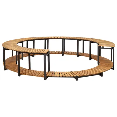 Produktbild von vidaXL Whirlpool-Verkleidung 273x53 cm Akazie Massivholz