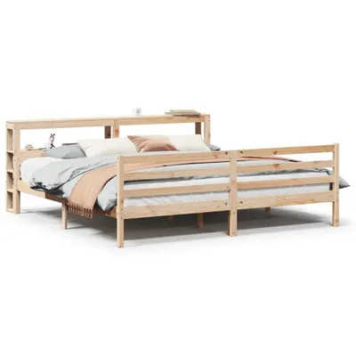 Produktbild von Bettgestell mit Kopfteil ohne Matratze 200x200 cm
