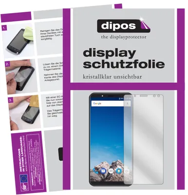 Produktbild von 6x Schutzfolie für Vernee X klar Displayschutzfolie Folie Display Schutz dipos