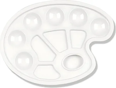 Immagine prodotto di STYLEX 28510A Pallet di miscelazione in plastica - bianco