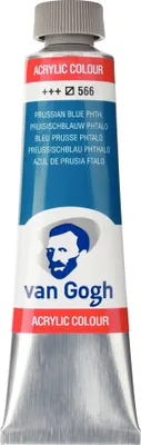 Produktbild von Van Gogh Acrylfarbe Tube 40 ml Preußischblau (Phthalo) 566