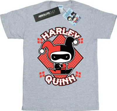 Produktbild von Harley Quinn - T-Shirt für Damen BI1433 (S) (Grau)