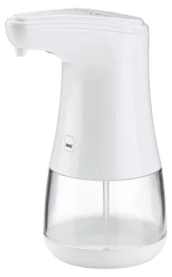 Produktbild von kela Seifen- Desinfektionsspender Sensor 360 ml Aurie Comfort, Seifenspender automatisch, 2 Stufen, flüssiges Desinfektionsmittel, Kunststoff, weiß
