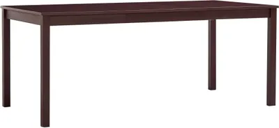 Produktbild von ZMH Esstisch Dunkelbraun 180 x 90 x 73 cm Kiefernholz