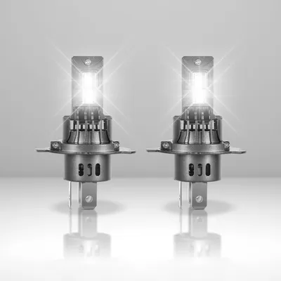 Produktbild von Vigevee H4 LED-Scheinwerferlampe 30W 12V 2500LM 6500K IP65 Plug & Play 2er-Set für Auto/Motorrad
