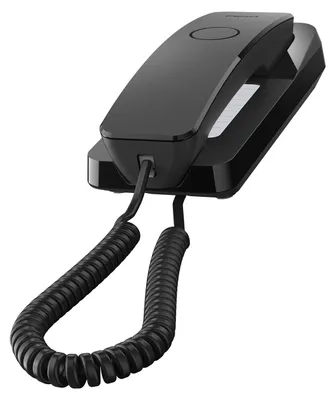 Productafbeelding van Gigaset DESK 200, Analoge telefoon, Telefoon met kabel, 10 posities, Zwart