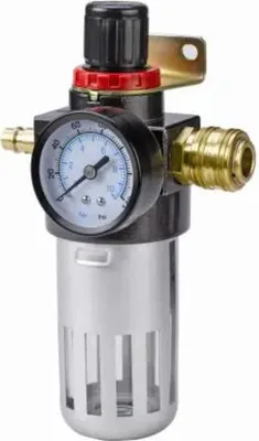 Obrázek produktu pro Einhell -4134200, Analogový tlakoměr, Černá, Mosaz, Průhledná, Analog, 360 g, 50 mm, 109 mm