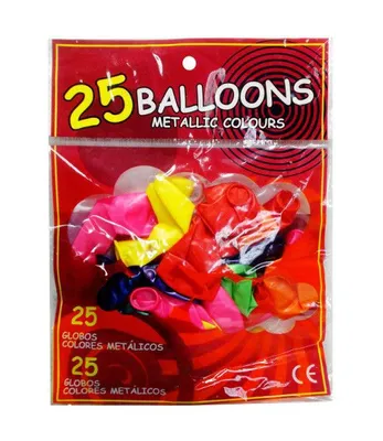 Immagine prodotto di Palloncini metallici 25 pz.