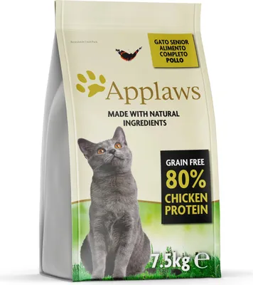 Produktbild von Applaws 4305ML-A, Senior, jede Rasse, Huhn, 7,5 kg, Getreidefrei