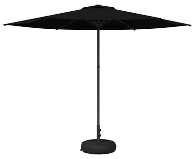 Immagine prodotto di Ombrellone da giardino con base vidaXL, 300 x 300 cm, in poliestere, a forma rettangolare