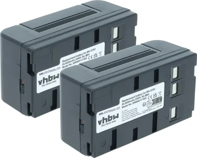 Produktbild von vhbw 2x Akku kompatibel mit Panasonic NV-R100, NV-R10/E, NV-R500, NV-R200, NV-R500EW, NV-R500EN, NV-R11, NV-R33, NV-R30E Kamera (4000 mAh, 6 V, NiMH)