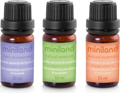 Obrázok produktu pre Miniland Sada 3 esenciálnych olejov, pomaranč, levandula a eukalyptus