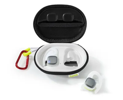 Immagine prodotto di Hama Bluetooth®-Kopfhörer Spirit Athletics, True Wireless, Ohrbügel, Weiß/Gelb (00184115)