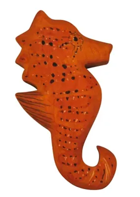 Produktbild von Holzwald - 4690 - Wasserwelt, Seepferdchen, Holz, Handarbeit, 10,7cm x 6,3cm x 2cm