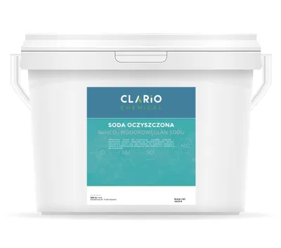 Obrázek produktu pro Jedlá soda čistý hydrogenuhličitan sodný, praní Clario Chemical 5kg 5000g