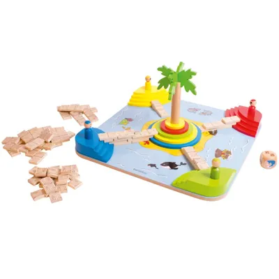 Image de Jeu en bois Tropicano Beleduc - jeu de pirates stratégique pour enfants