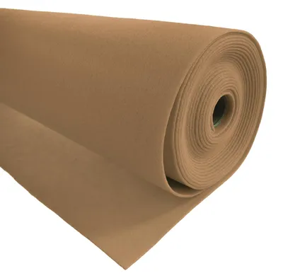 Filzstoff Meterware beige