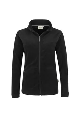 Produktbild von HAKRO Damen Fleecejacke Delta 240, schwarz, 2XL